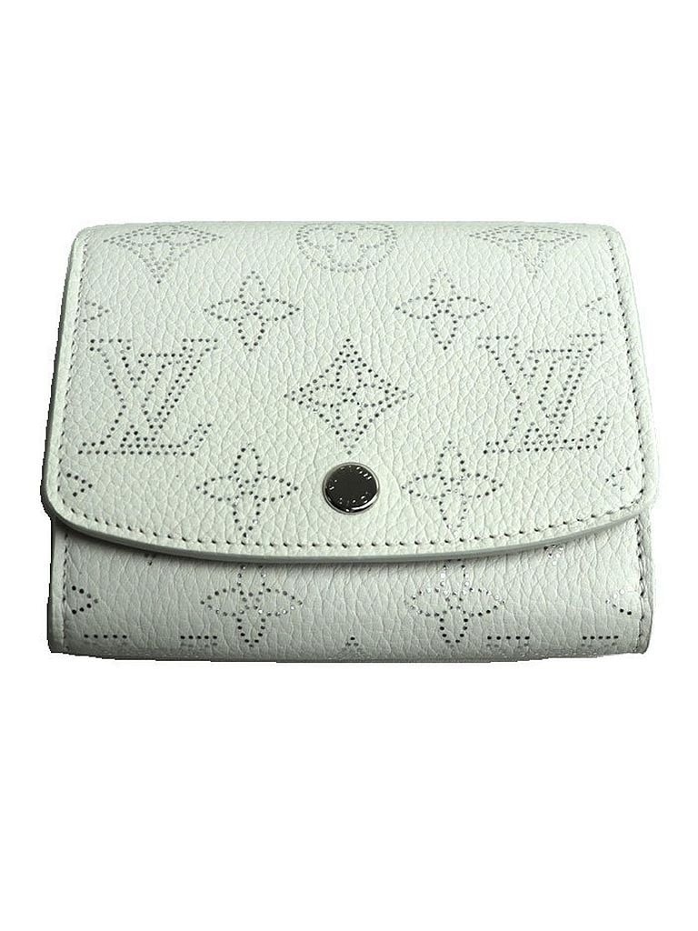 Louis Vuitton 100% Leather Solid White Portefeuille Iris White Leather Wallet One size - photo 1