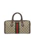 Gucci 100% Canvas Solid Tan Ophidia Beige Canvas Travel Bag One size - photo 3