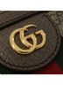 Gucci 100% Canvas Solid Tan Ophidia Beige Canvas Travel Bag One size - photo 9