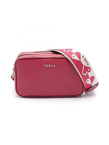 FURLA Lilli Xl Lily Pink Leather Shoulder Bag (view 1)