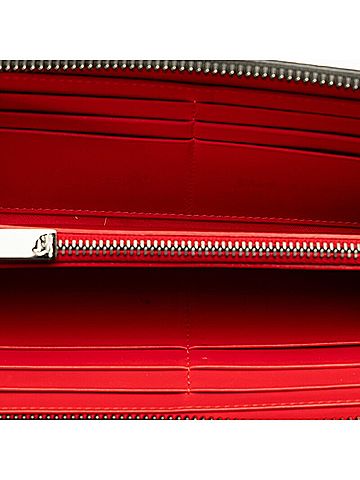 Christian Louboutin Panettone Black Patent Leather Wallet (view 2)
