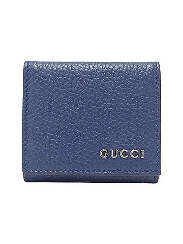 Gucci Blue Leather Wallet (view 1)