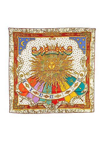 Hermès Carré 90 Multicolour Silk Scarf (view 1)