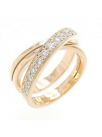Cartier Etincelle Gold Rose Gold Ring Jewelry (view 1)