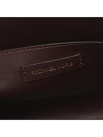 Michael Kors Voyager Red Leather Tote Bag (view 2)