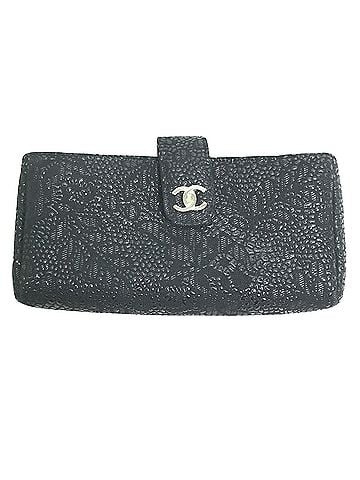 Chanel Logo Cc Black Leather Wallet (view 1)
