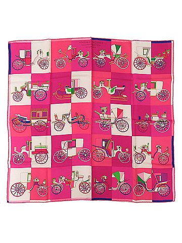 Hermès Carré 90 Multicolour Silk Scarf (view 2)