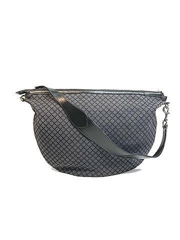 Gucci Diamante Black Canvas Tote Bag (view 1)