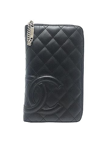 Chanel Cambon Black Leather Wallet (view 1)