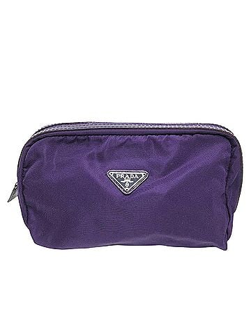 Prada Re-Nylon Purple Synthetic Clutch Bag (view 1)