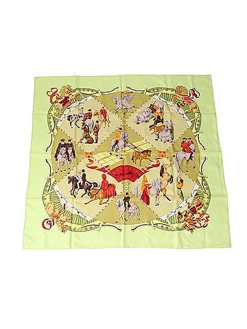 Hermès Carré 90 Multicolour Silk Scarf (view 1)