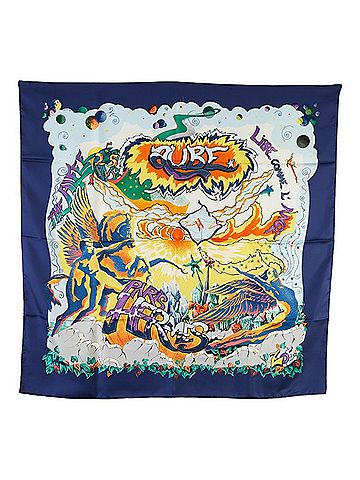 Hermès Carré 90 Multicolour Silk Scarf (view 1)