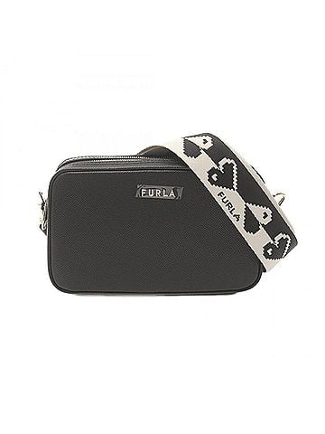 FURLA Lilli Xl Lily Black Leather Shoulder Bag (view 1)