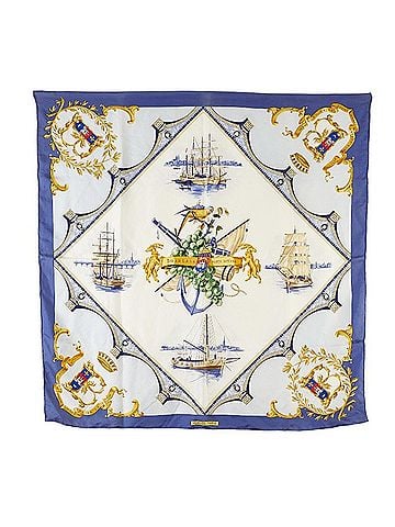 Hermès Carré 90 Multicolour Silk Scarf (view 1)