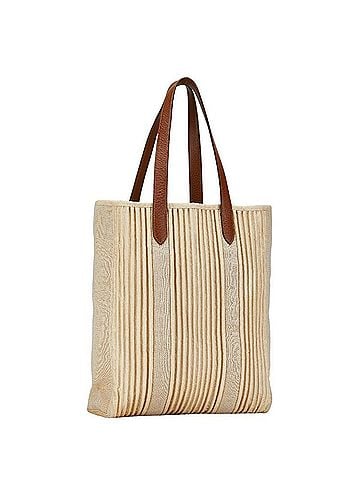 Hermès Cabas Beige Canvas Tote Bag (view 2)