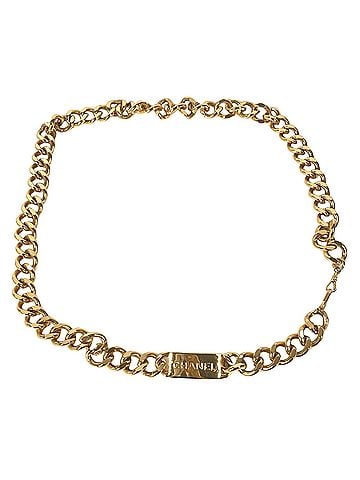 Chanel Coco Mark Gold Metal Belt (view 1)