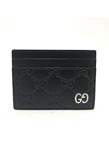Gucci ssima Black Leather Wallet (view 1)