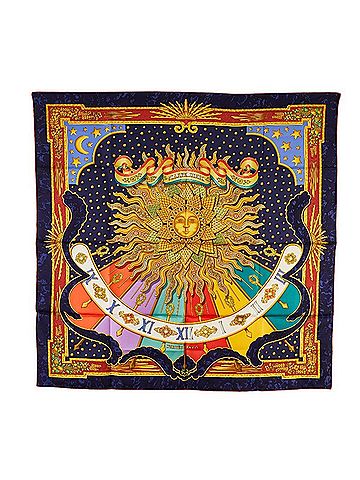 Hermès Carré Multicolour Silk Scarf (view 1)