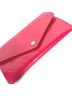 Louis Vuitton 100% Patent Leather Solid Red Jeanne Red Patent Leather Wallet One size - photo 4