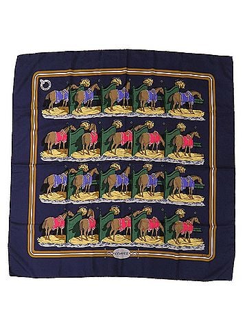 Hermès Carré 90 Multicolour Silk Scarf (view 2)