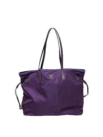 Prada Re-Nylon Purple Synthetic Tote Bag (view 1)
