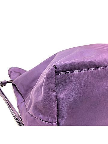 Prada Re-Nylon Purple Synthetic Tote Bag (view 2)