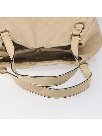 Gucci Gg Canvas Beige Canvas Tote Bag (view 2)