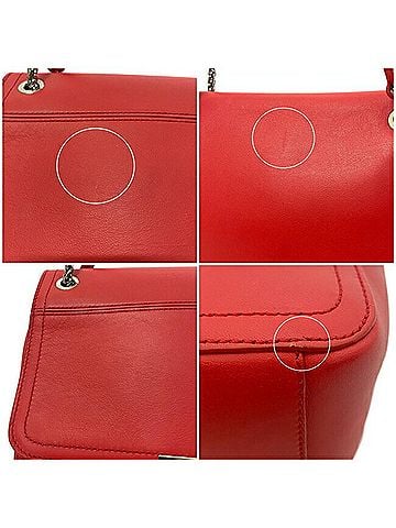 FURLA Red Leather Shopper Bag (view 2)