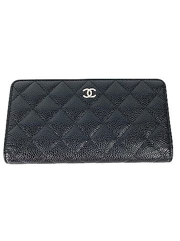 Chanel Matelassé Black Leather Wallet (view 1)