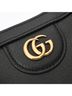 Gucci 100% Leather Solid Black Diana Black Leather Handbag One size - photo 11
