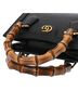 Gucci 100% Leather Solid Black Diana Black Leather Handbag One size - photo 7