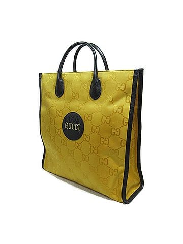 Gucci Off The Grid Yellow Synthetic Tote Bag (view 2)