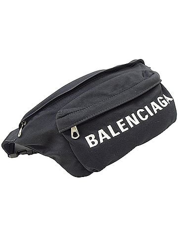 Balenciaga Beltpack (Wheel) Black Synthetic Shoulder Bag (view 1)