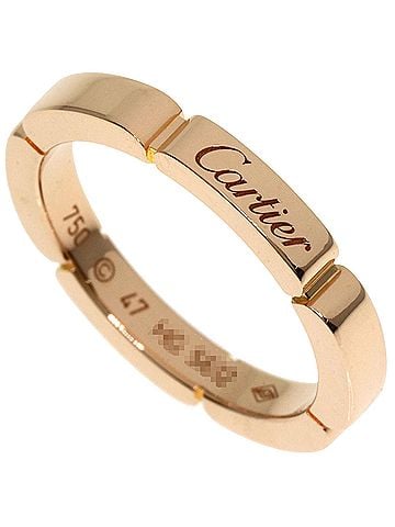 Cartier Gold Rose Gold Ring Jewelry (view 1)
