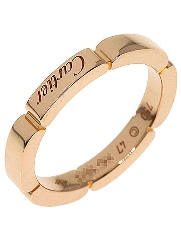 Cartier Gold Rose Gold Ring Jewelry (view 2)