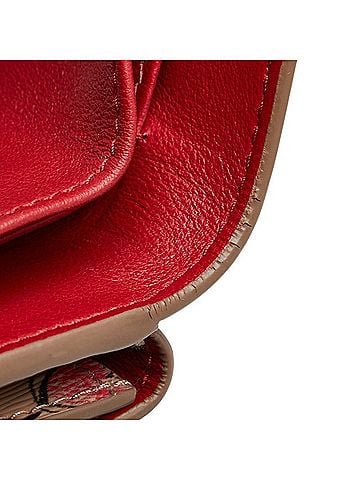 Prada Red Leather Wallet (view 2)