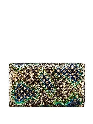 Christian Louboutin Spike Multicolour Leather Wallet (view 1)