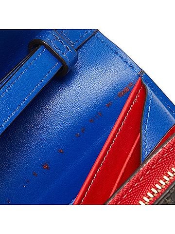 Christian Louboutin Spike Multicolour Leather Wallet (view 2)