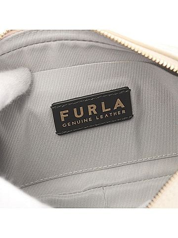 FURLA Lilli Xl Lily Beige Leather Shoulder Bag (view 2)