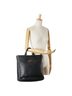Gucci 100% Leather Solid Black Cosmopolis Black Leather Handbag One size - photo 8