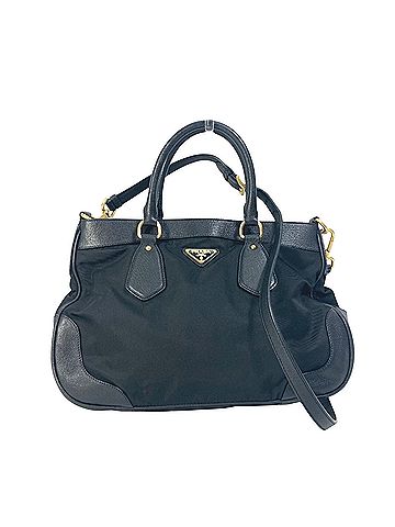 Prada Re-Nylon Black Synthetic Tote Bag (view 1)
