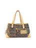 Louis Vuitton 100% Canvas Solid Brown Rivets Brown Canvas Handbag One size - photo 1