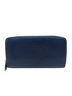 Louis Vuitton 100% Leather Solid Blue Zippy Wallet Navy Leather Wallet One size - photo 1