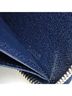 Louis Vuitton 100% Leather Solid Blue Zippy Wallet Navy Leather Wallet One size - photo 9