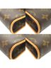 Louis Vuitton 100% Canvas Solid Brown Florentine Brown Canvas Clutch Bag One size - photo 2