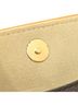 Louis Vuitton 100% Canvas Solid Brown Florentine Brown Canvas Clutch Bag One size - photo 6