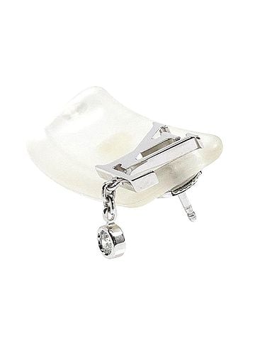 Louis Vuitton Idylle Silver White Gold Earring Jewelry (view 2)
