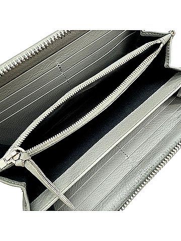 Balenciaga Papier Grey Leather Wallet (view 2)