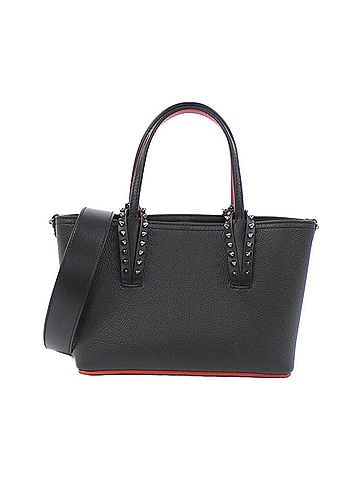 Christian Louboutin Cabata Black Leather Tote Bag (view 1)