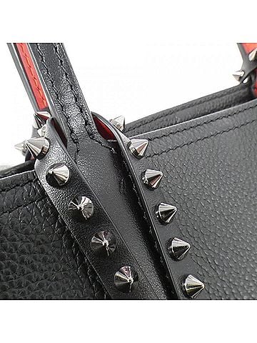 Christian Louboutin Cabata Black Leather Tote Bag (view 2)